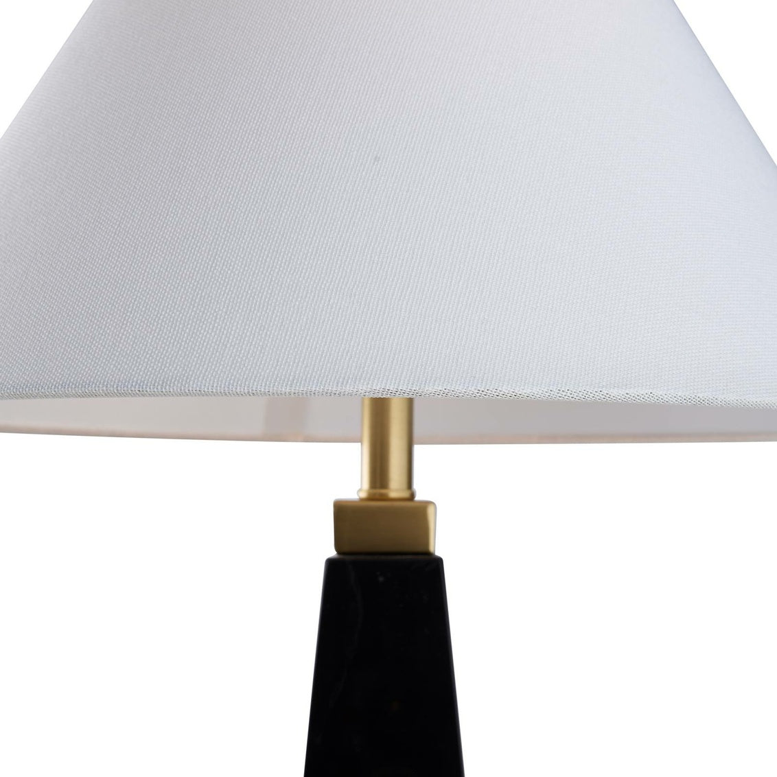 Oscar Table Lamp in Natural Black//Antique Brass / Stone - Chelsea House