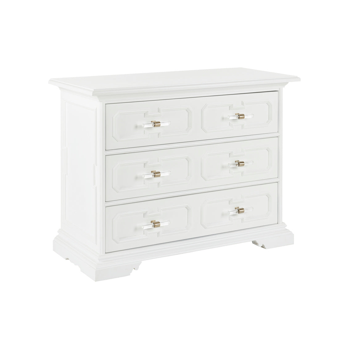 River Street Chest - White
