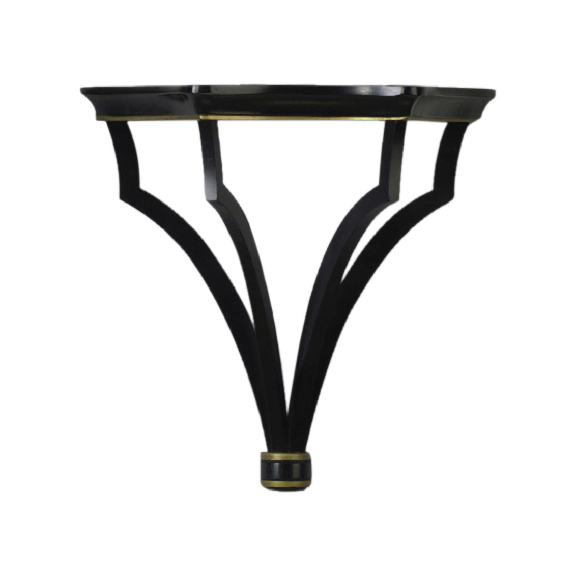 Sheraton Bracket - Black/Gold (Med) in 12 / Wood - Chelsea House