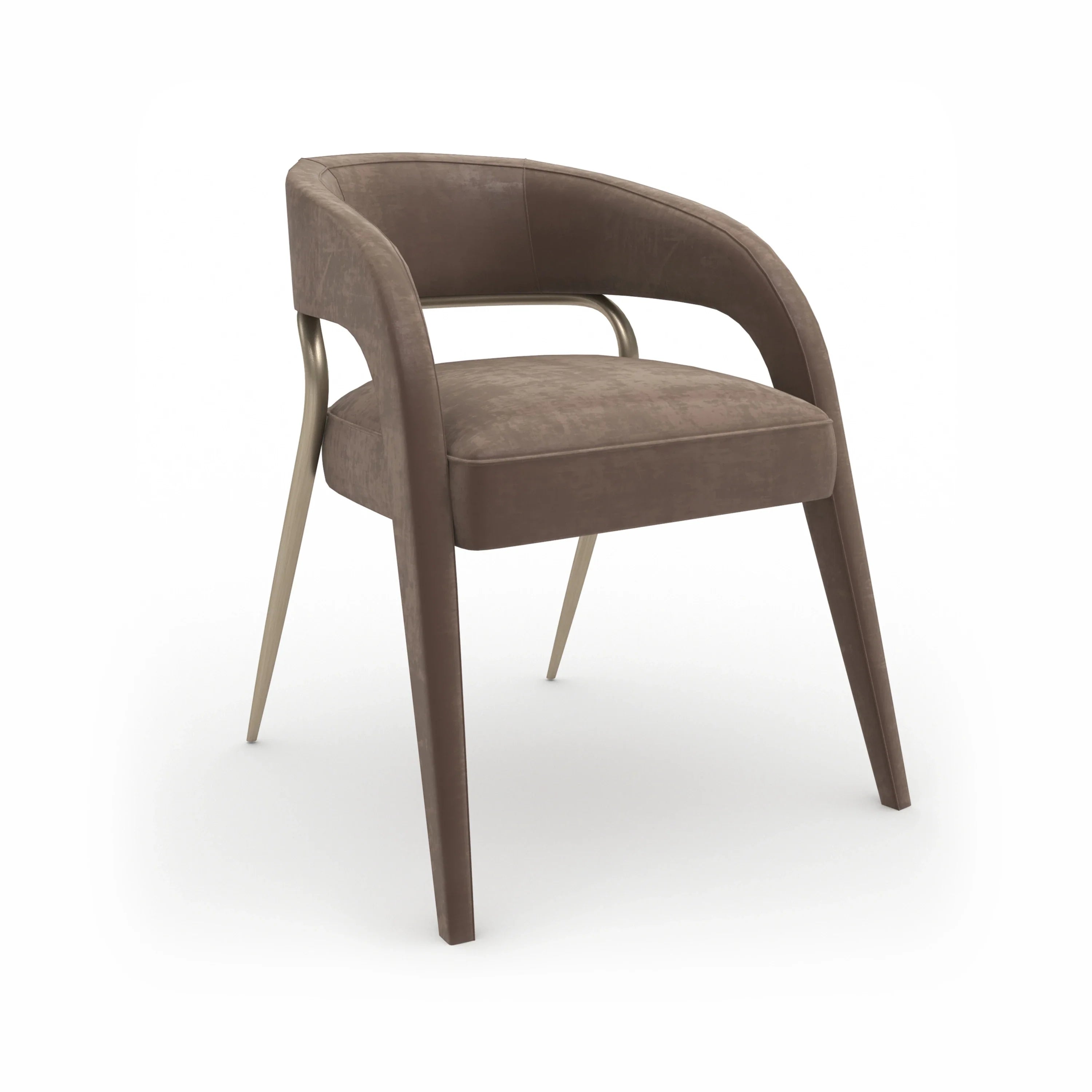 Gazelle Dining Chair - Mink – Dining Chairs by Caracole | Sutter & Vale