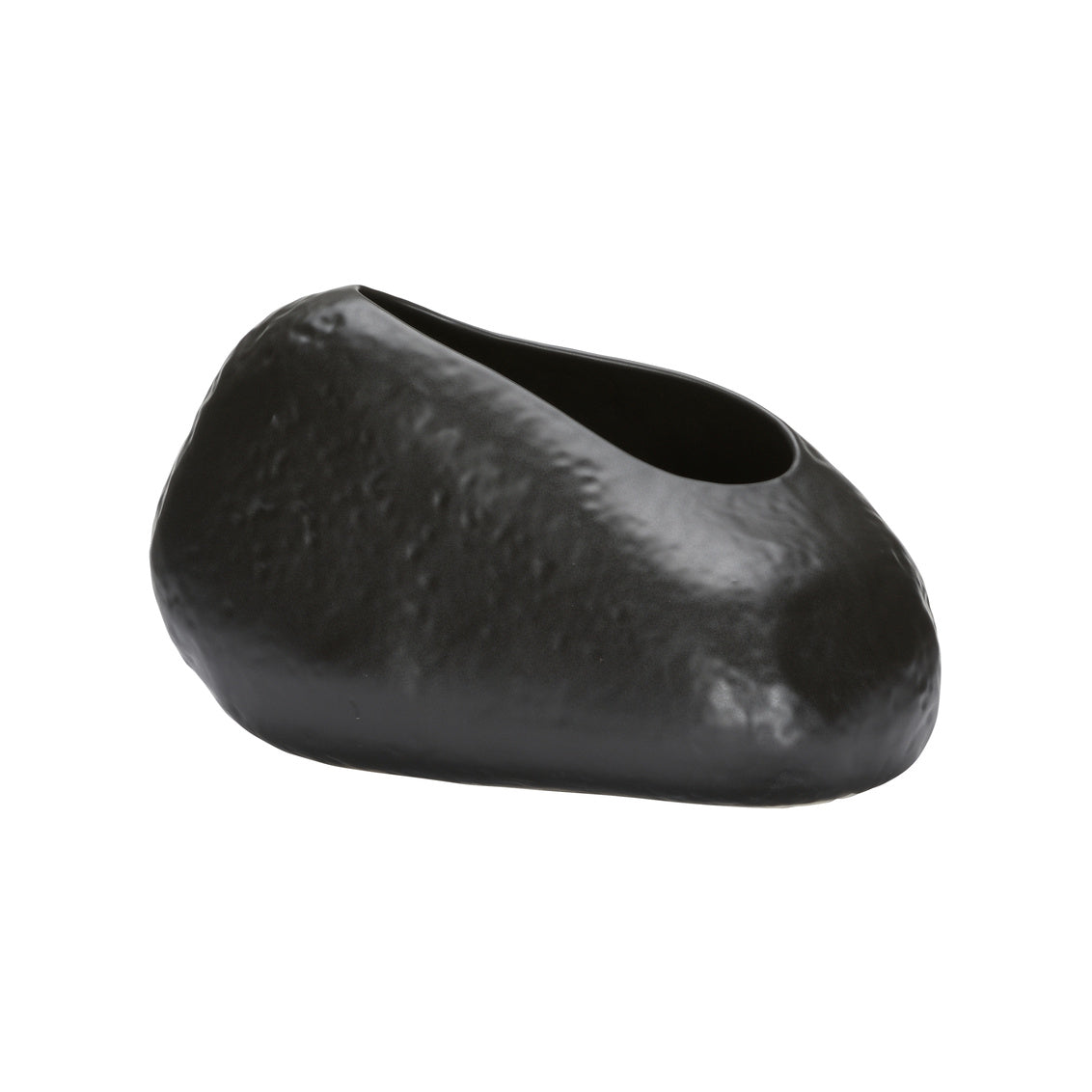 Ikebana Ishi Vase - Kuro