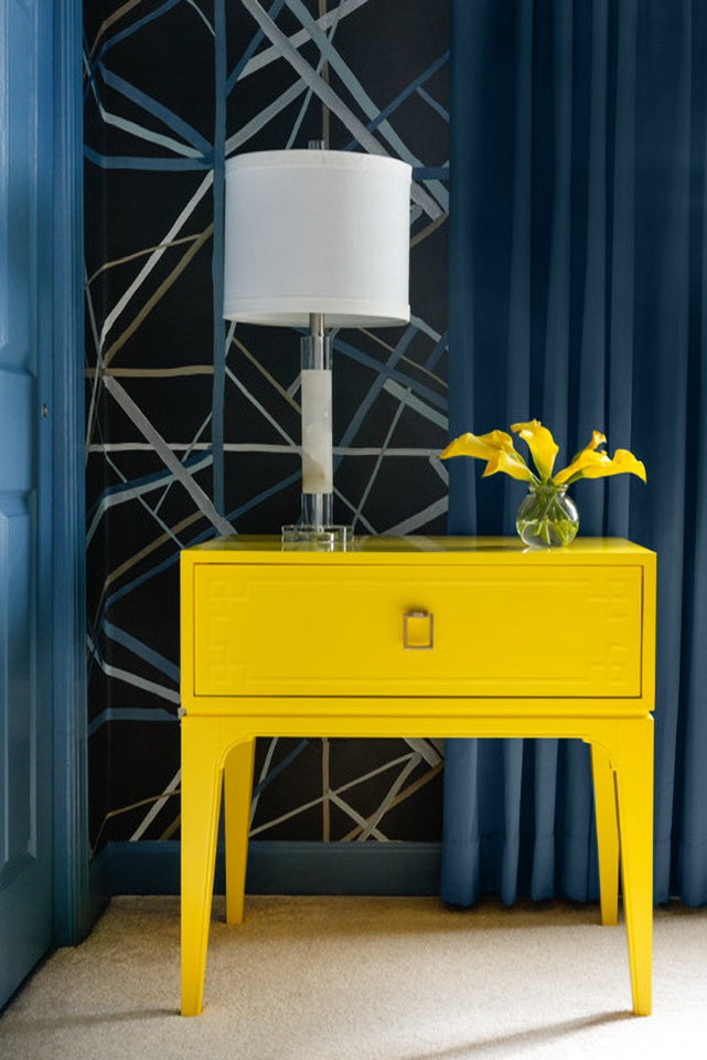 Greek Key Night Stand