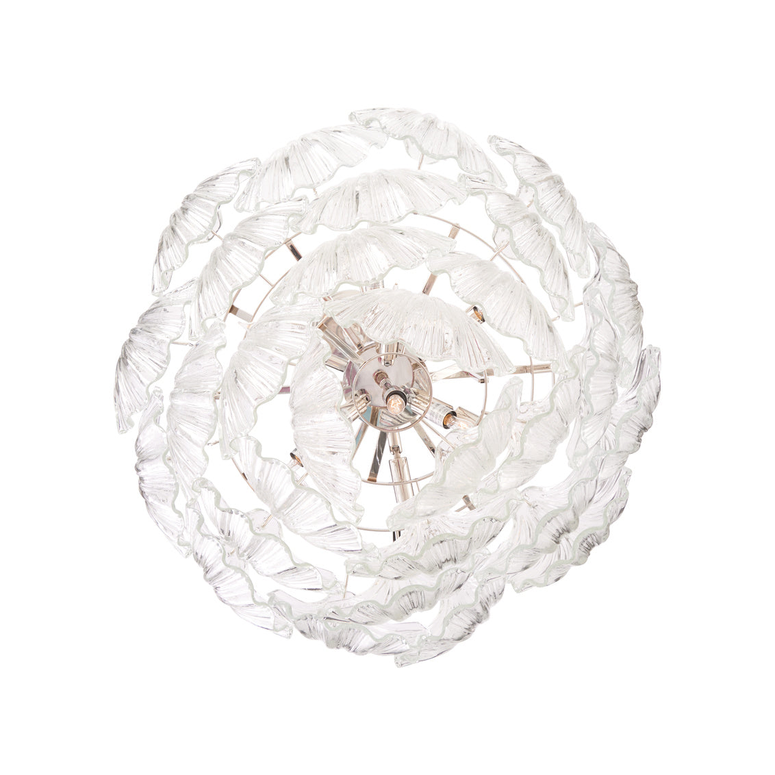 Shell Chandelier in 17 / Metal - Chelsea House