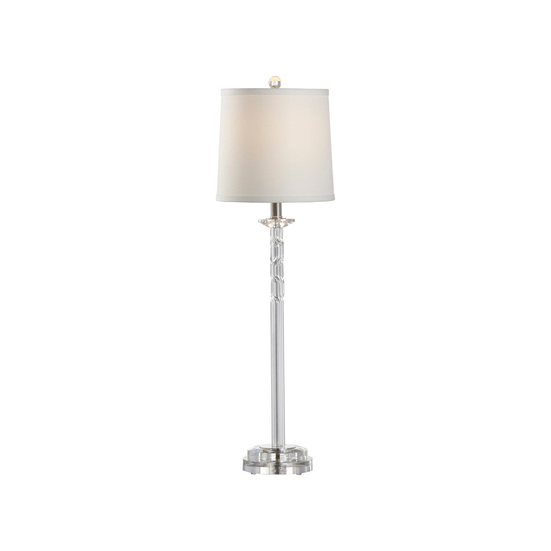 Raleigh Buffet Lamp in 34 / Crystal - Chelsea House