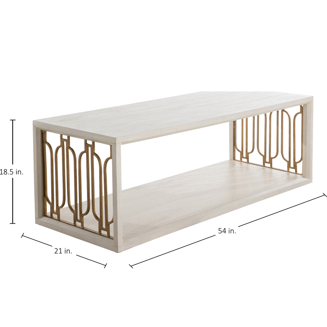 Ainsworth Coffee Table - White