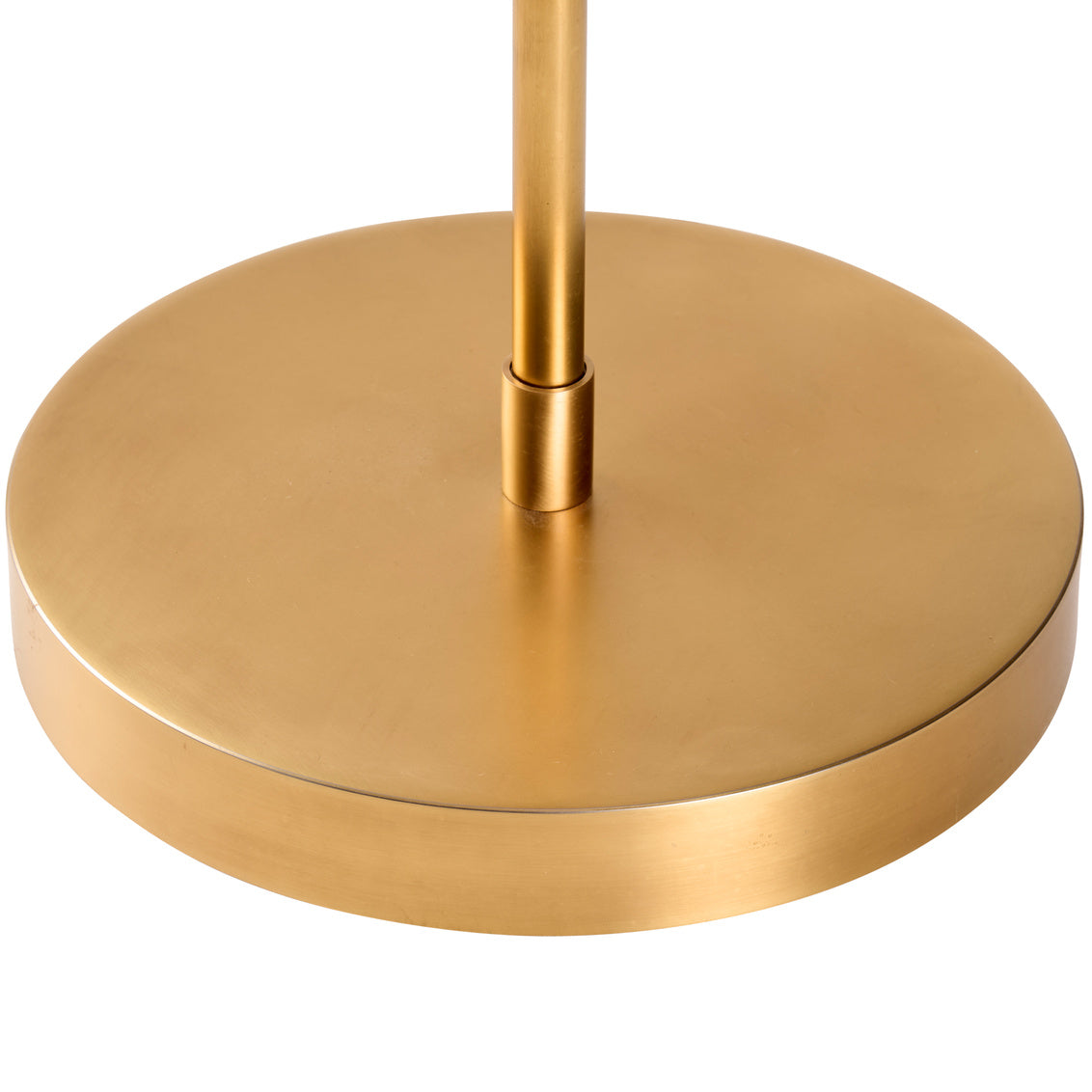 Skinny Mini Floor Lamp in Antique Brass/Brown / Steel - Chelsea House