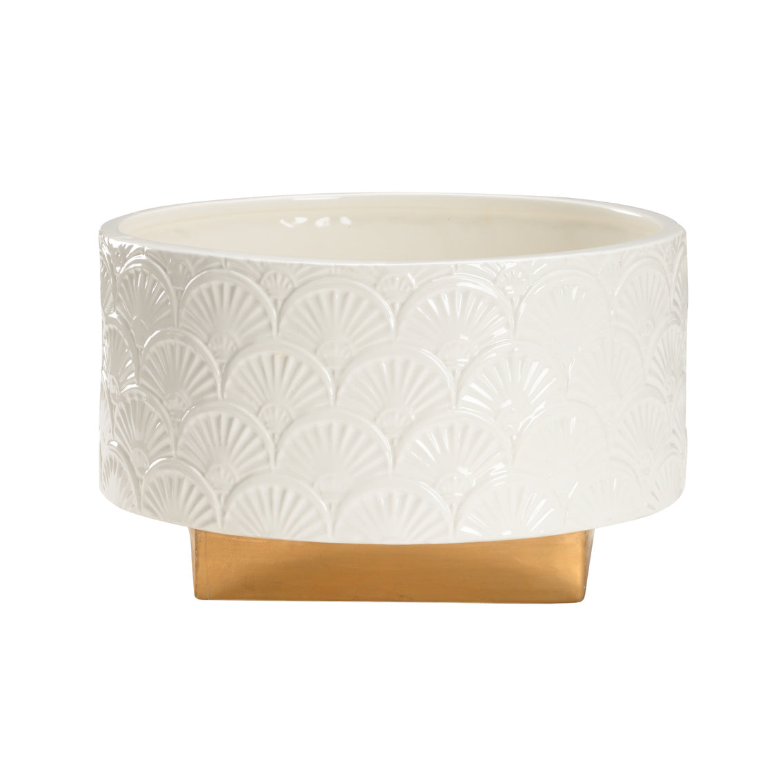 Deco Fan Cachepot (Lg)