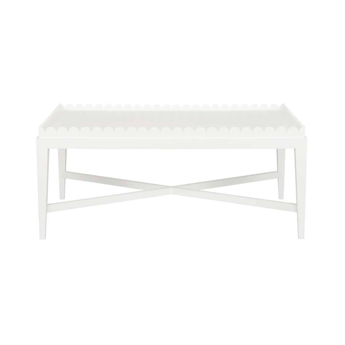 Scalloped Coffee Table