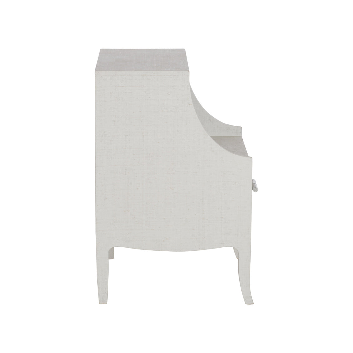 George III Bedside Table - White in 31 / Wood - Chelsea House