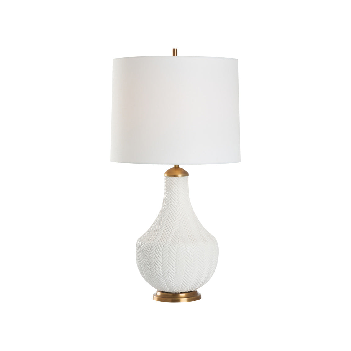Herringbone Table Lamp