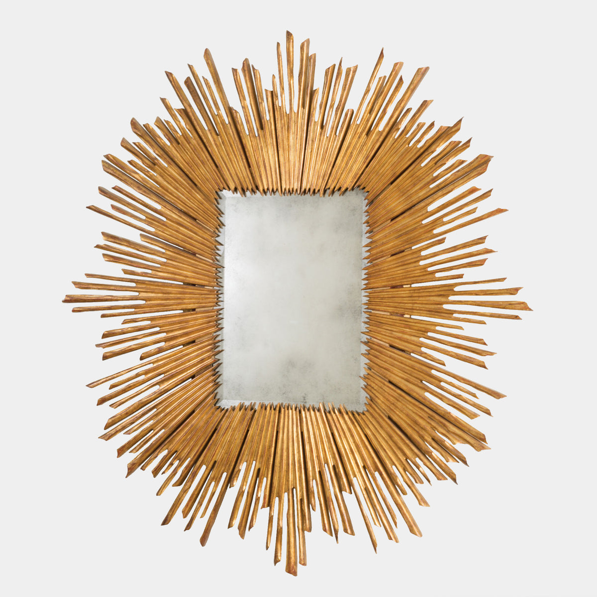 Soleil Mirror-Gold Leaf
