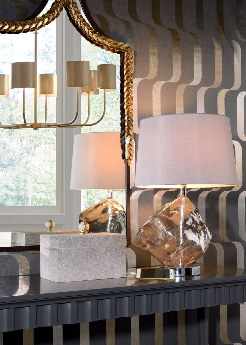 Castle Yard Chandelier - Brass