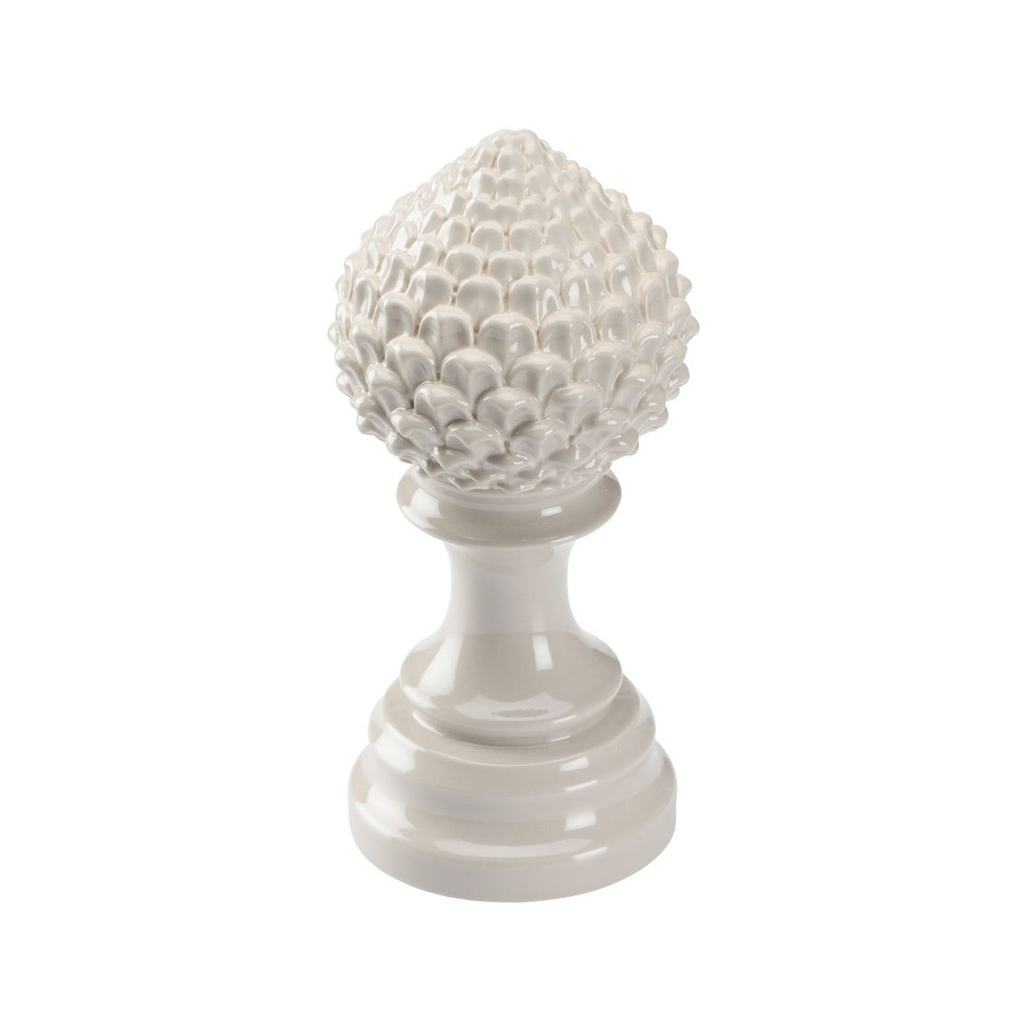 Artichoke Finial - Gray (Sm)