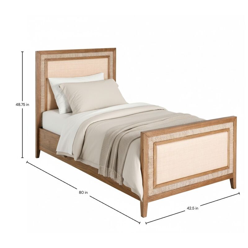 Grand Bermuda Twin Bed - Sandbar