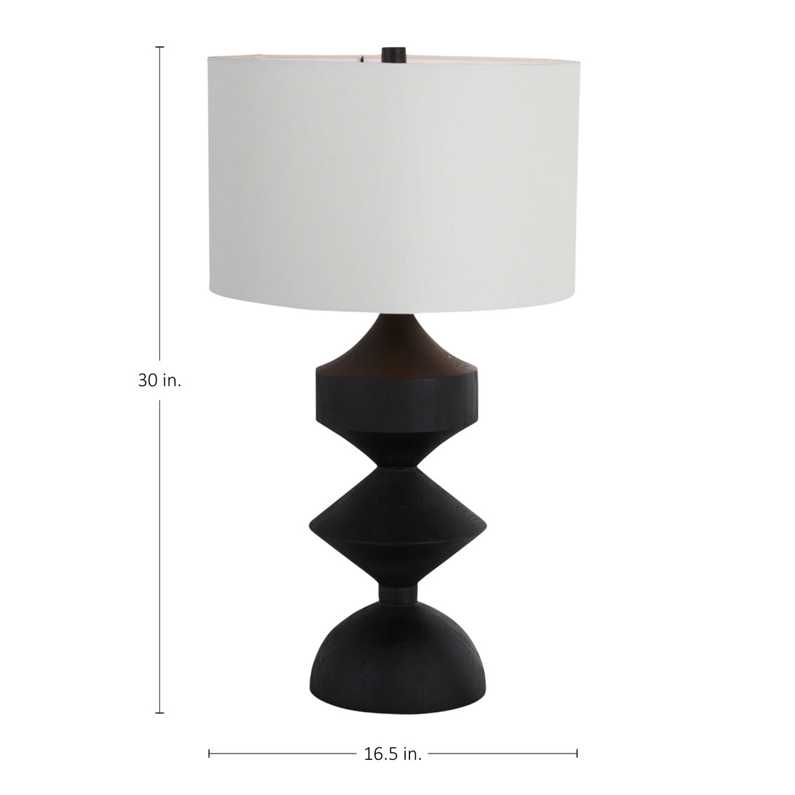 Maddox Table Lamp-Black