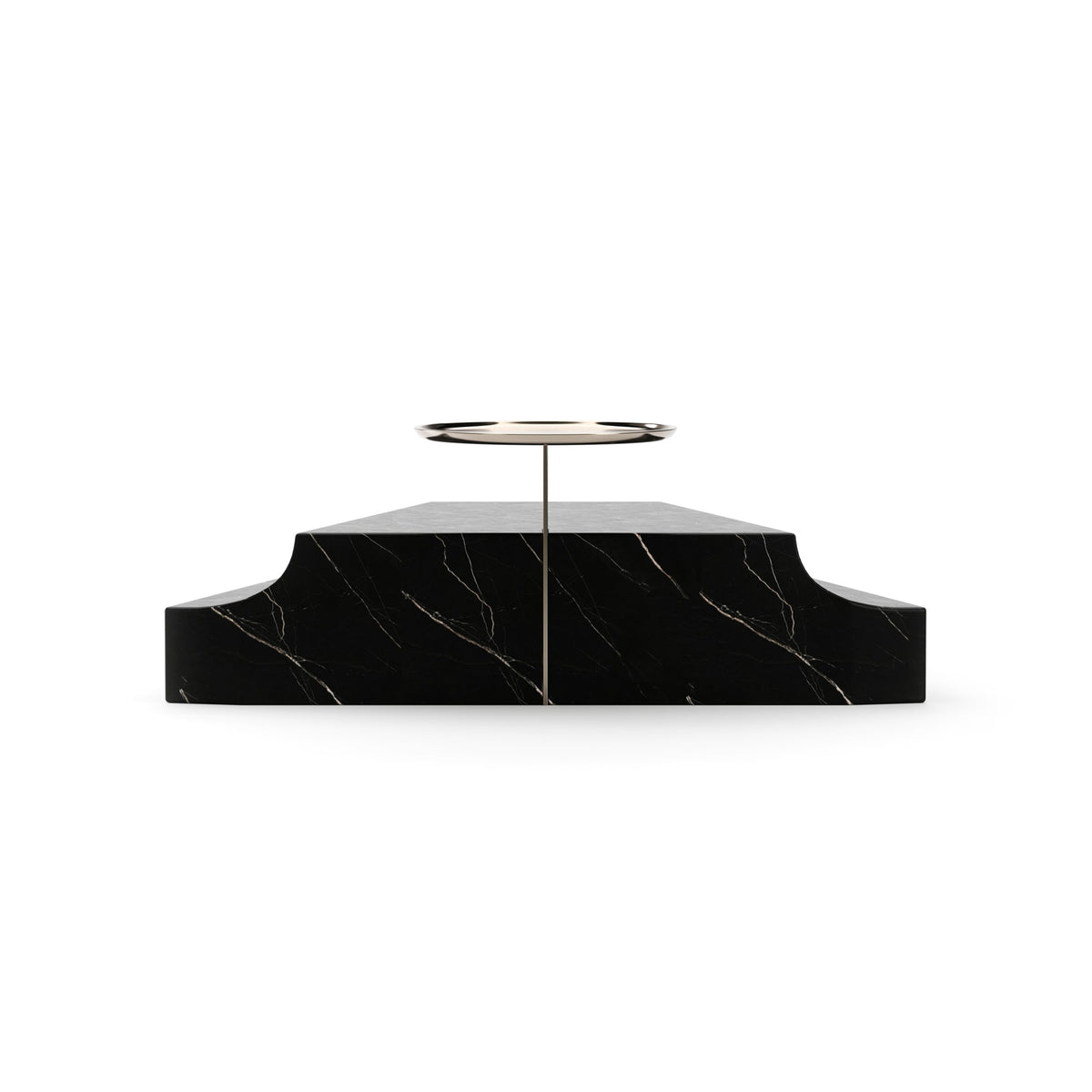 Overlap Triangular Wedge Base Dark