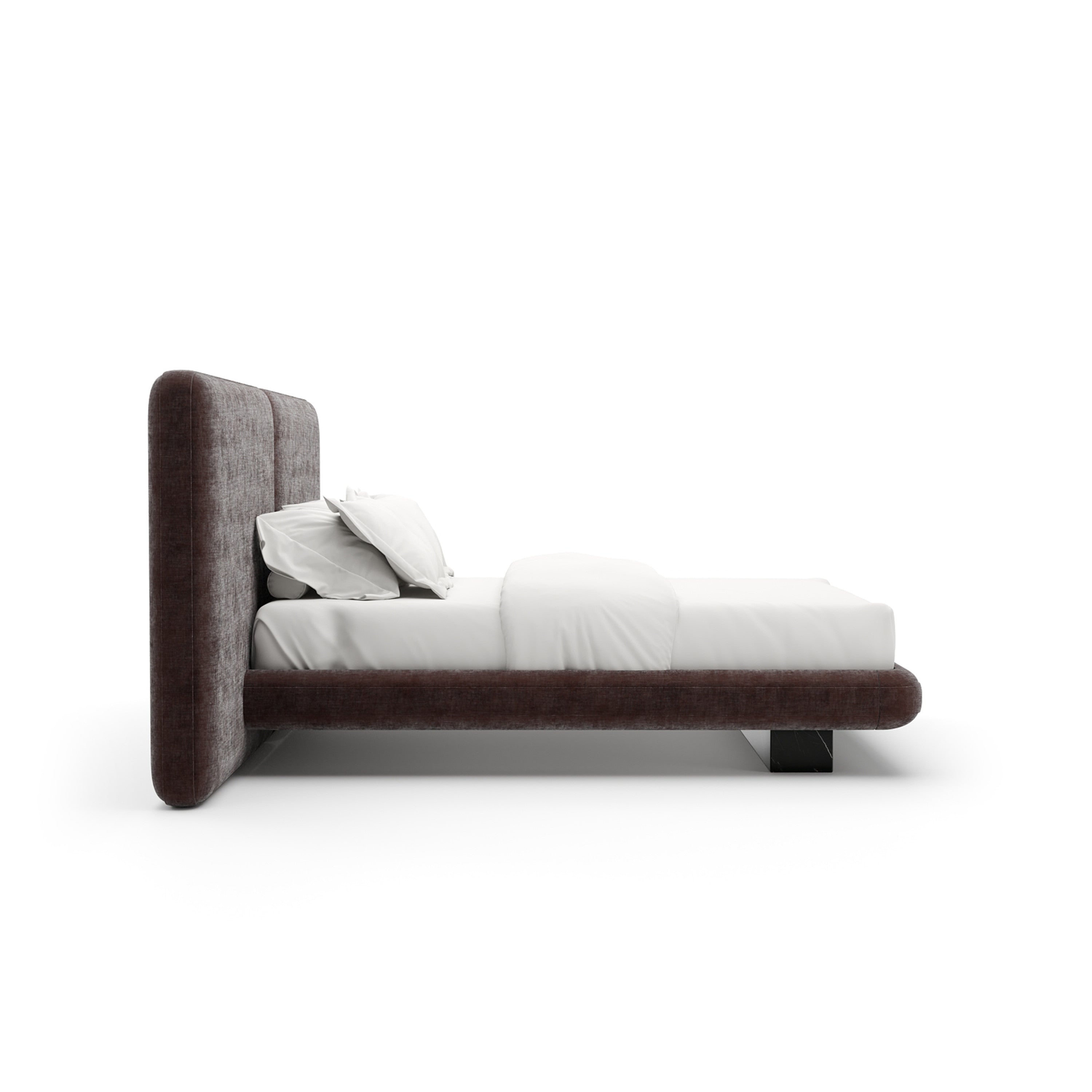 Overlap Uph 2 Pnl Qn Bed Dk Taupe – Beds by Caracole | Sutter & Vale