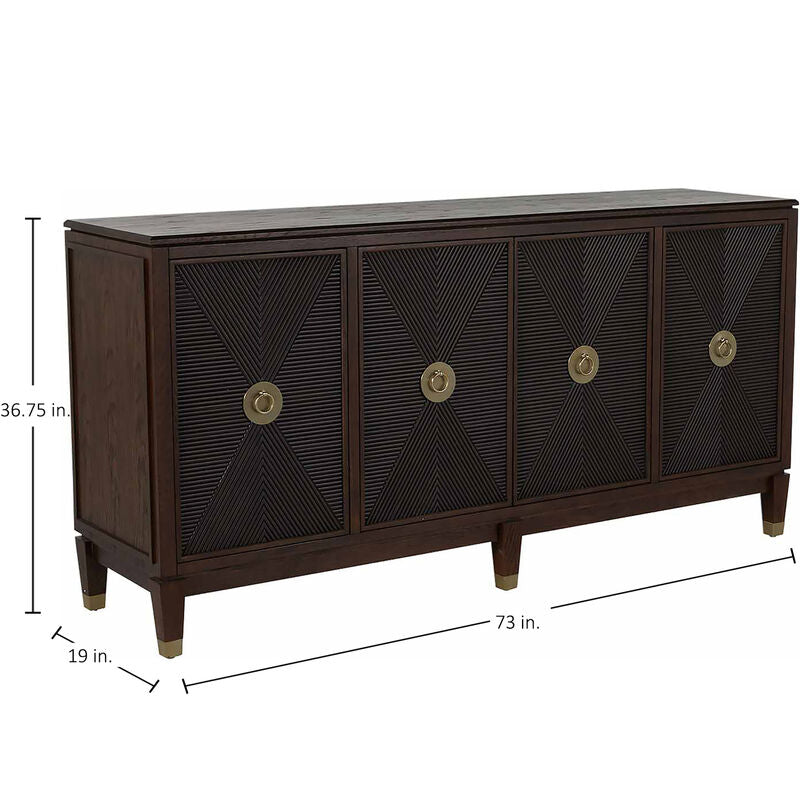 Saffron Cabinet - Brown