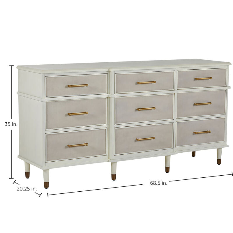 Leona Dresser - White