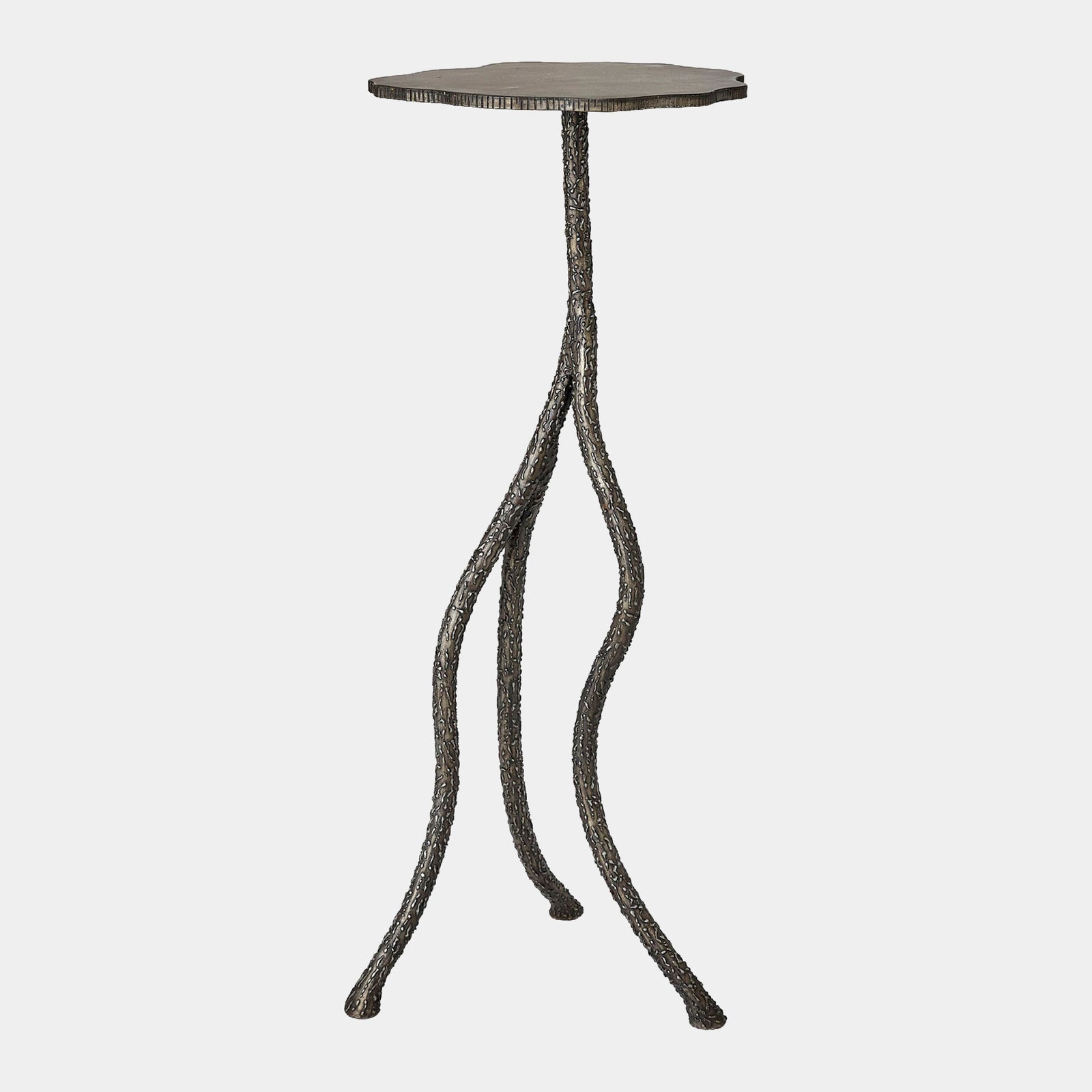 Forest Blossom Pedestal-Natural Iron