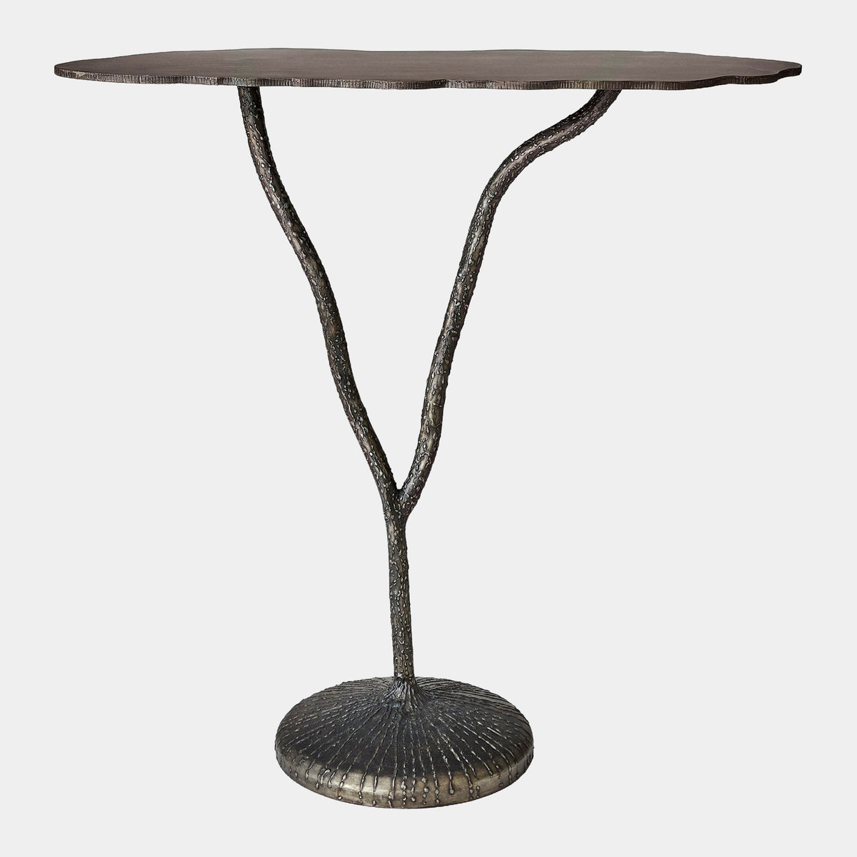 Forest Blossom Console-Natural Iron