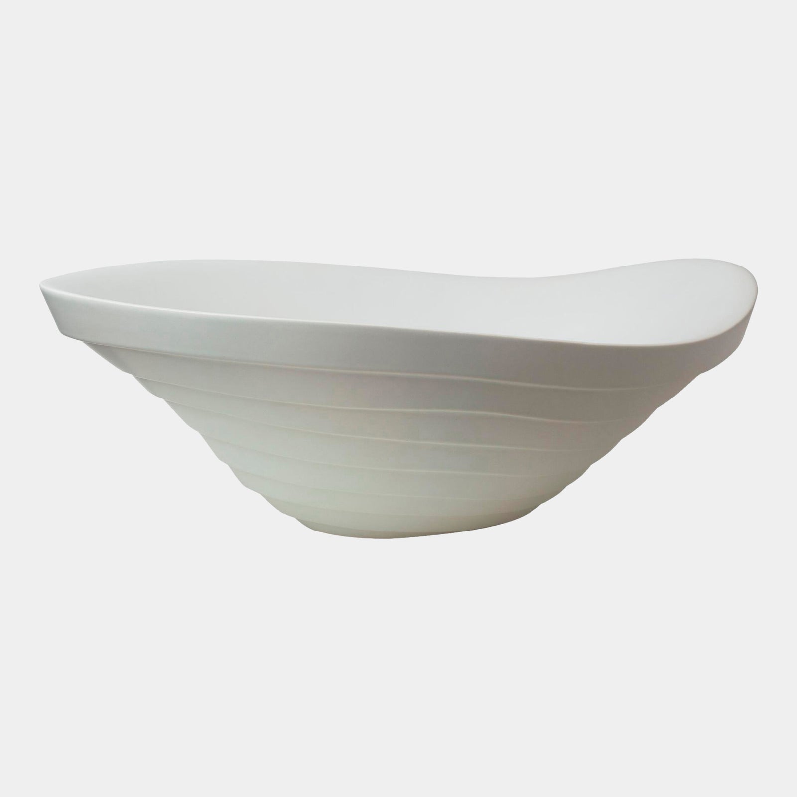 Terrace Bowl-Matte White