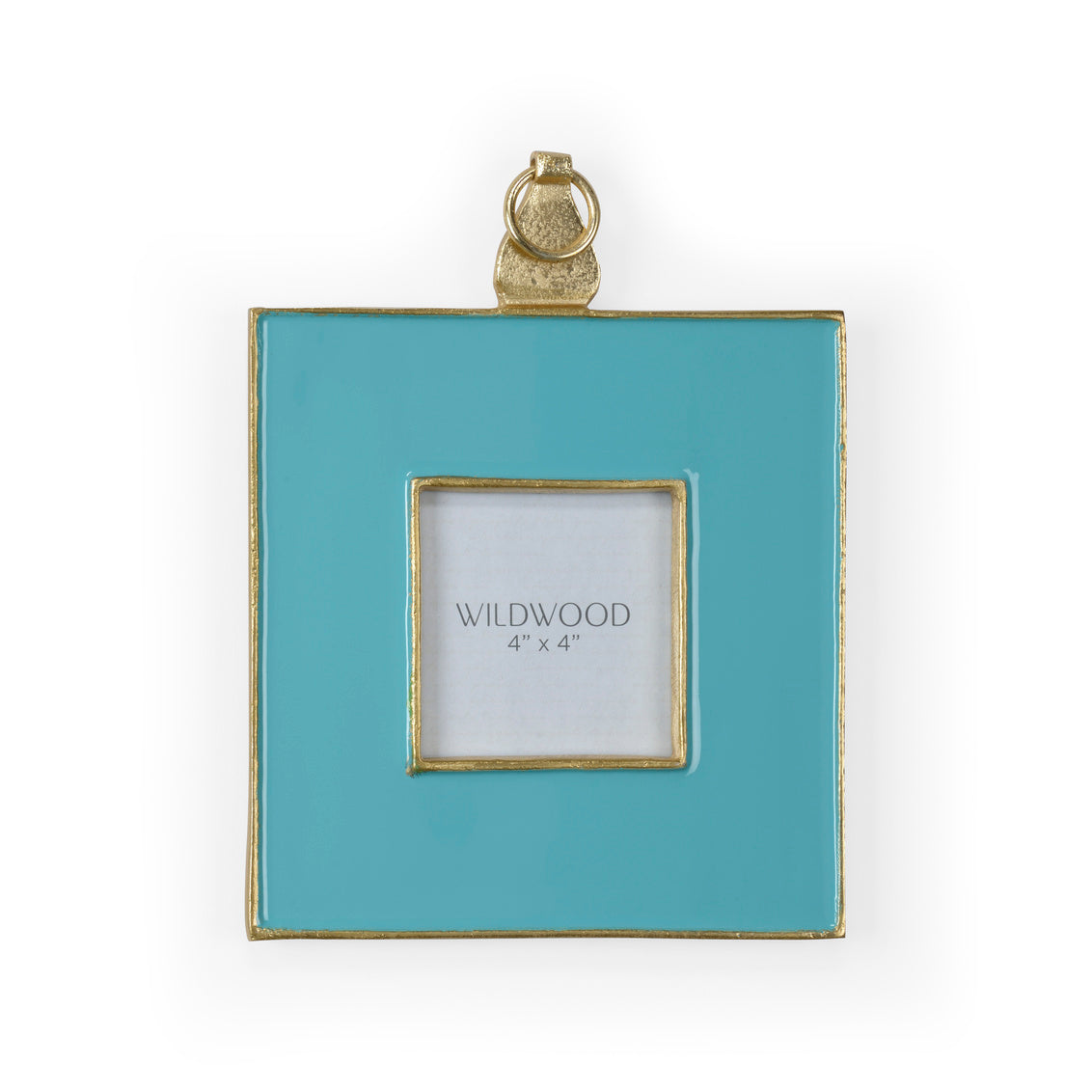 Aqua Enamel Wall Frame (Med)