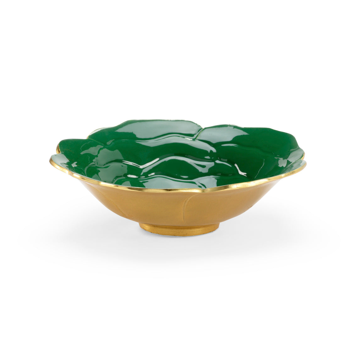 Green Enameled Bowl (Sm)