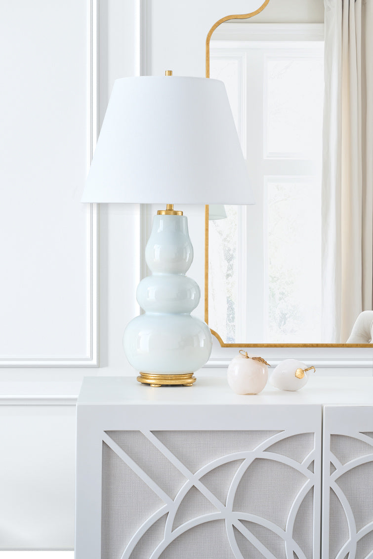 Denise Lamp - Iceberg in 28.5 / Ceramic/Porcelain - Chelsea House