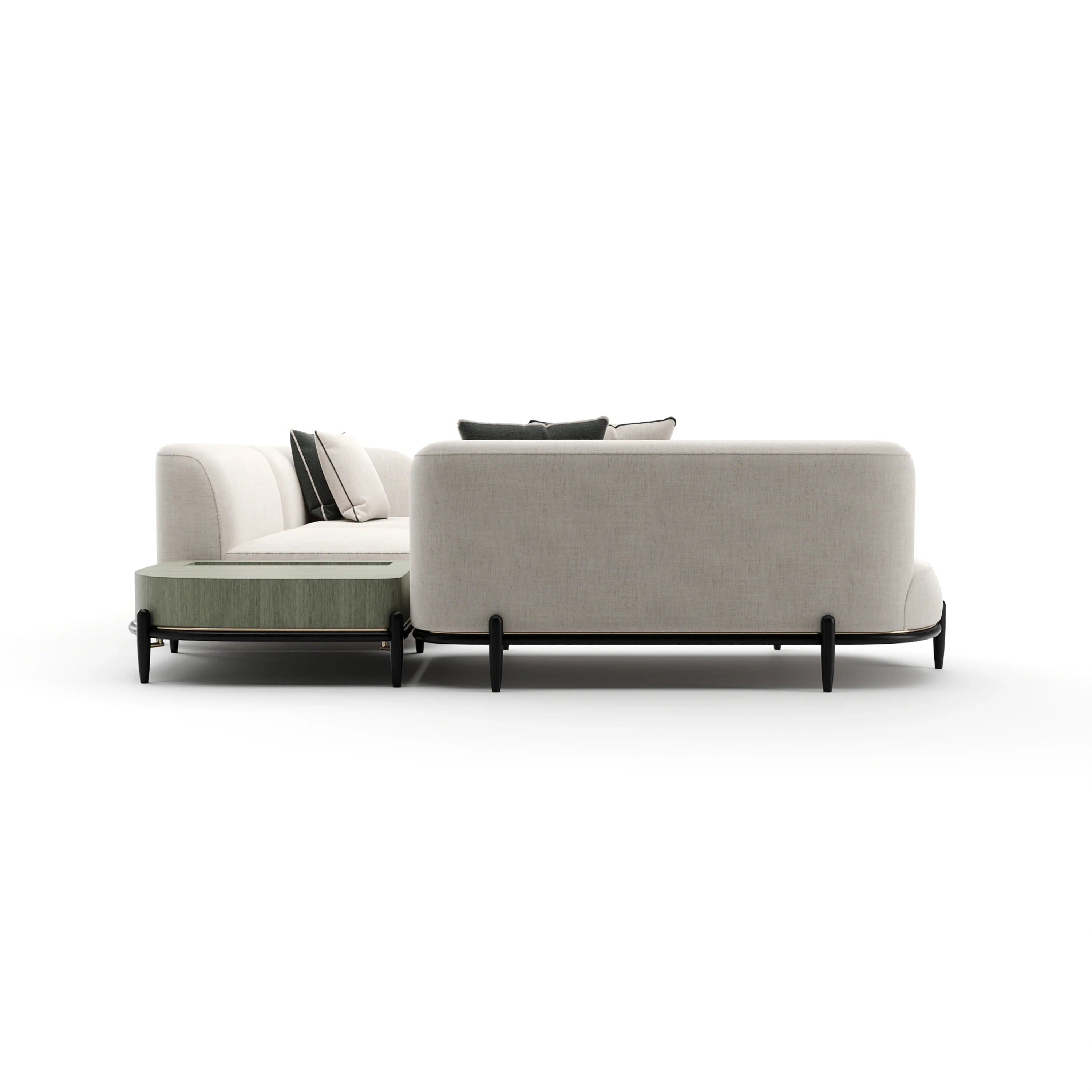 Madera Corner Laf L Sectional – Sectionals by Caracole | Sutter & Vale