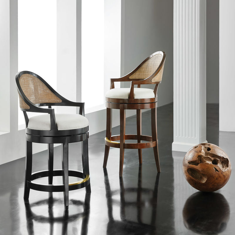 Lyon Counter Stool-Walnut