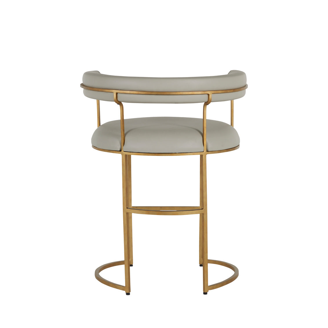 Mack 23.5' Counter Height Stool - White
