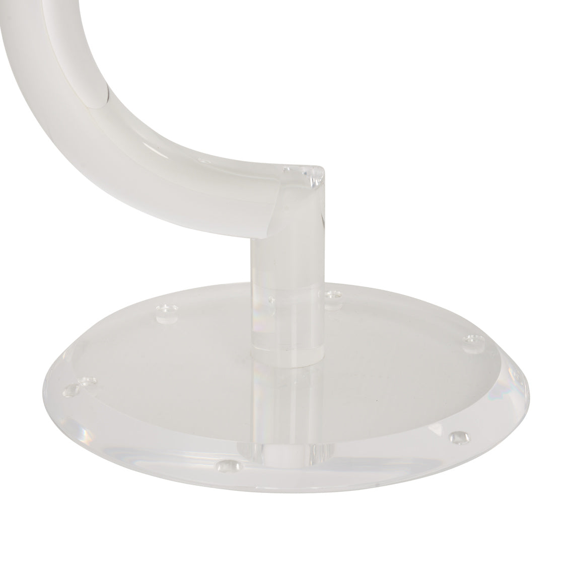 Chicago Acrylic Side Table in 22 / Acrylic - Chelsea House