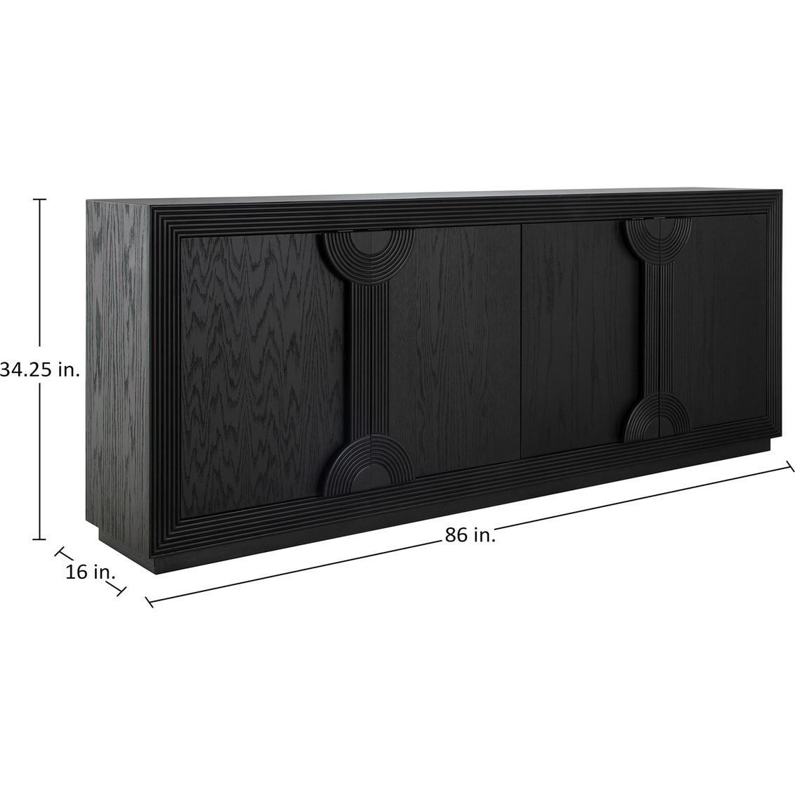 Areo Sideboard - Black