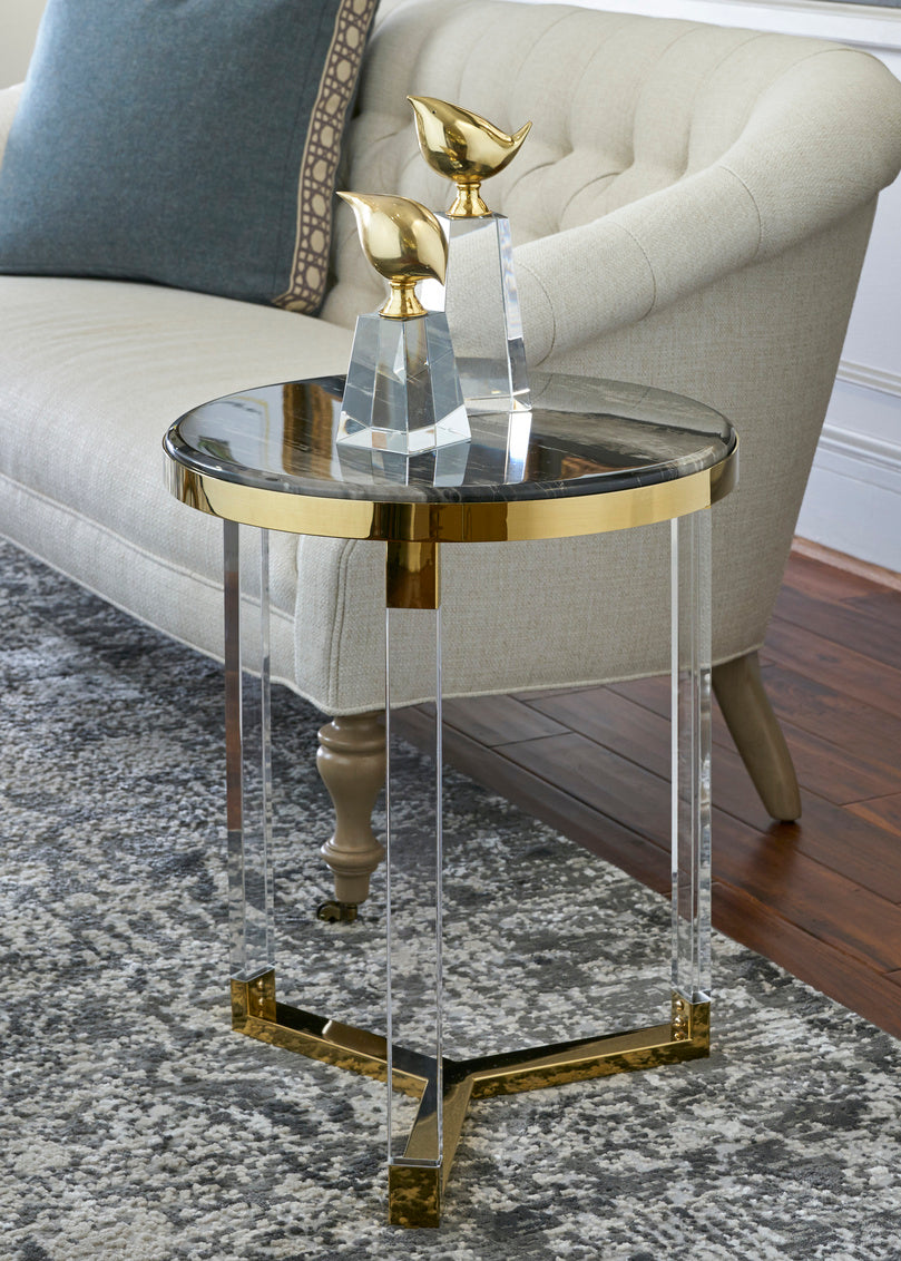 Lovelock Side Table in 23 / Acrylic - Chelsea House