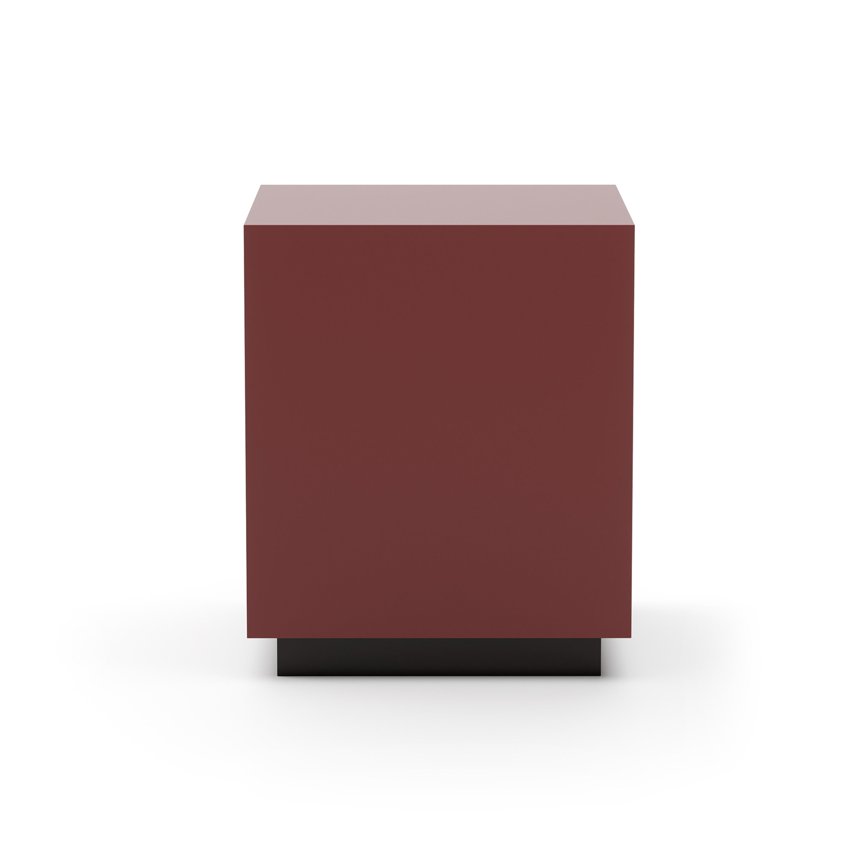 Cocktail Couture Sq End Tbl Rouge – Side & End Tables by Caracole | Sutter & Vale