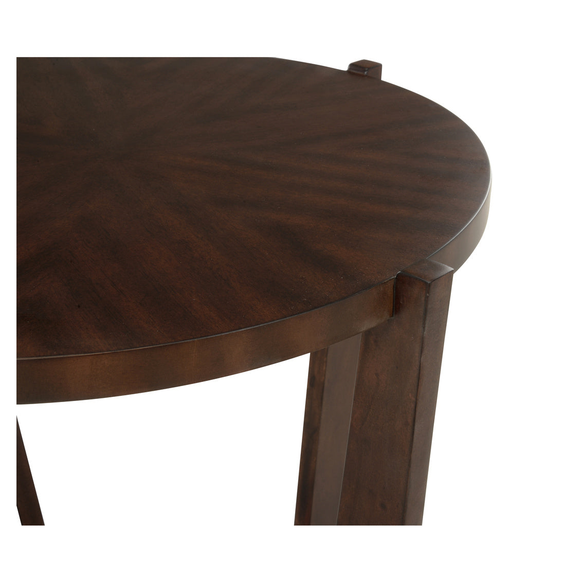 Ardoise Side Table - Mahogany in 27 / Wood - Chelsea House