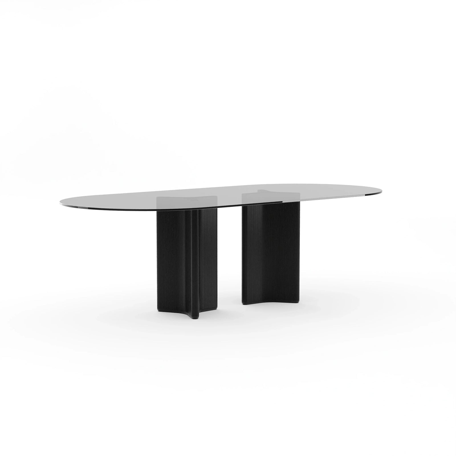 Viola Dining Table Smoked Glass