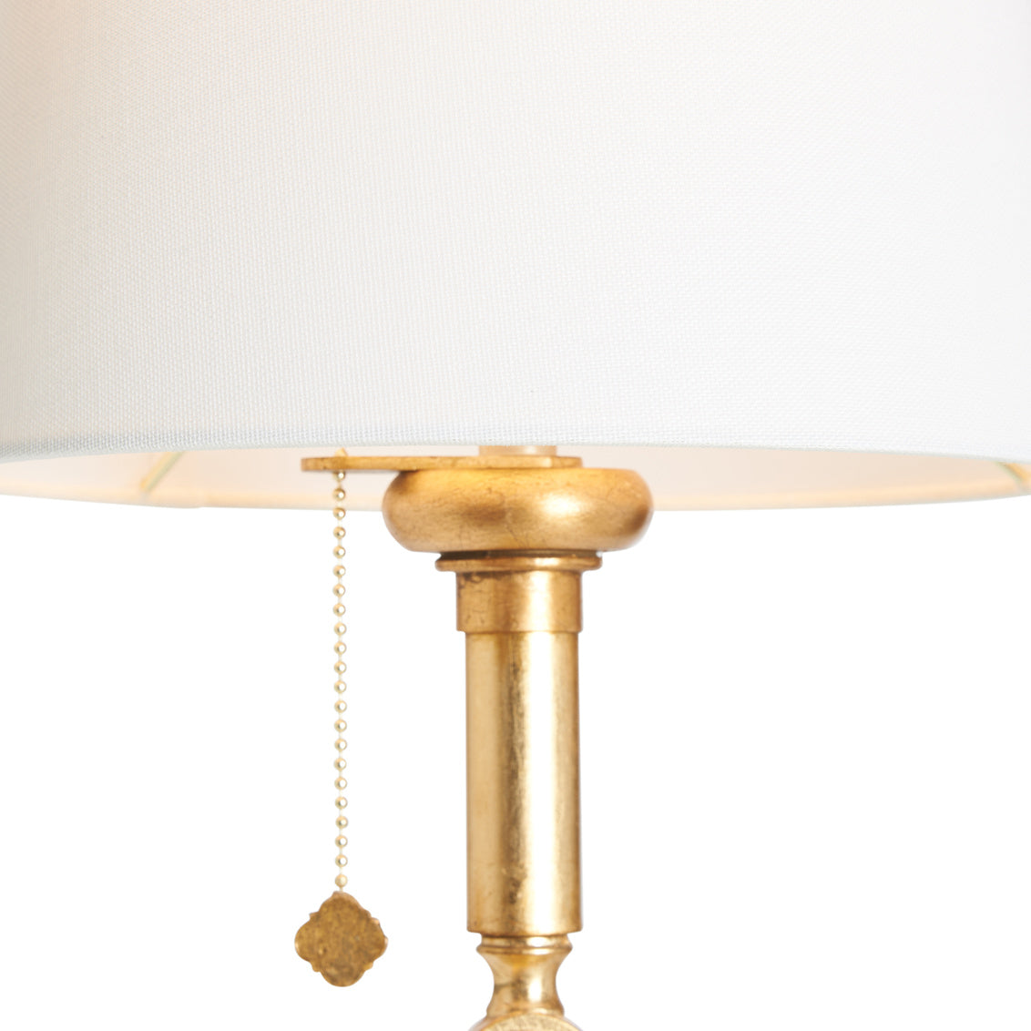 Quatrefoil Floor Lamp - Gold Leaf in Gold Leaf / Metal - Chelsea House