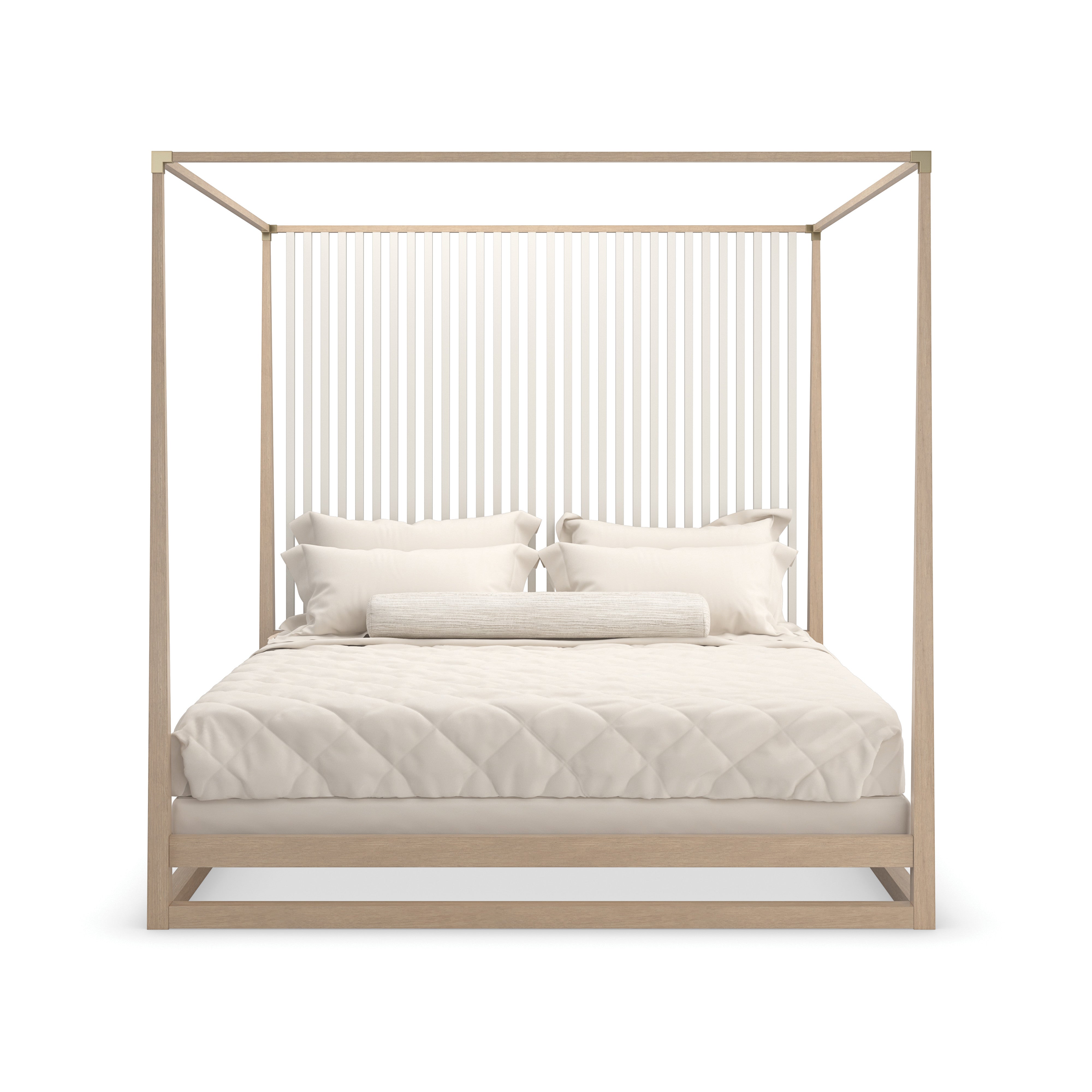 Pinstripe Light Bed - Queen – Beds by Caracole | Sutter & Vale