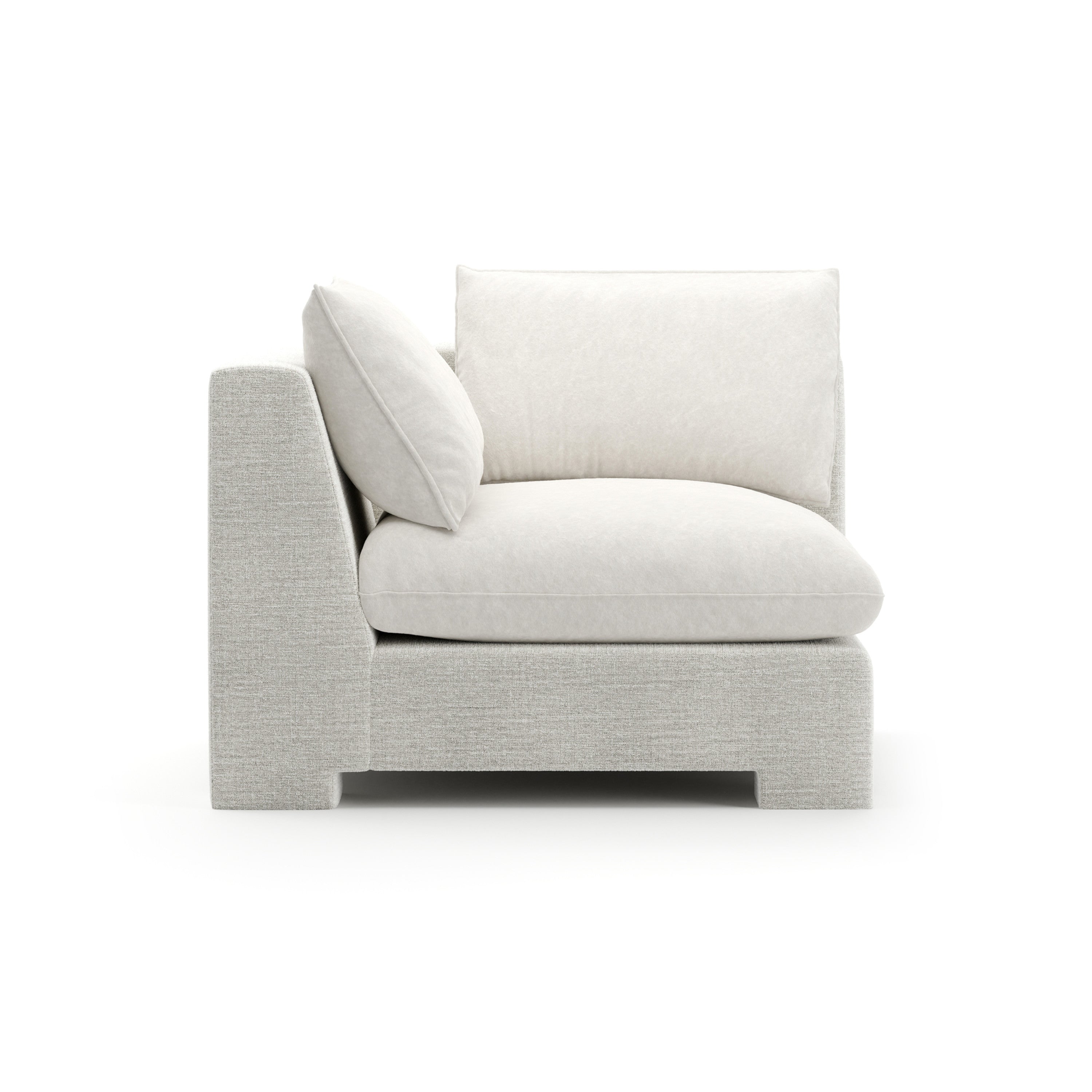 Devon Corner Ivory