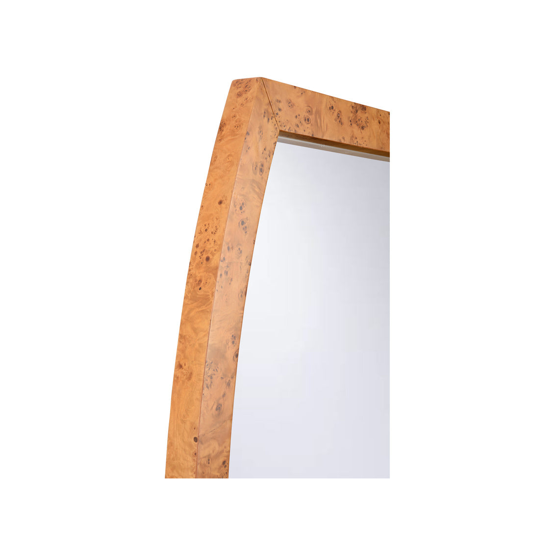 Hewett Mirror- Burlwood in 48 / Wood - Chelsea House