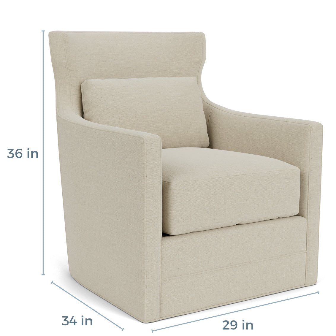 Ward Swivel Glider Chair
