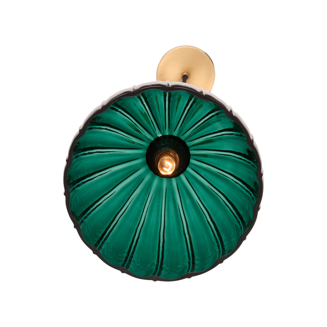 Caterina Single Pendant - Emerald Green