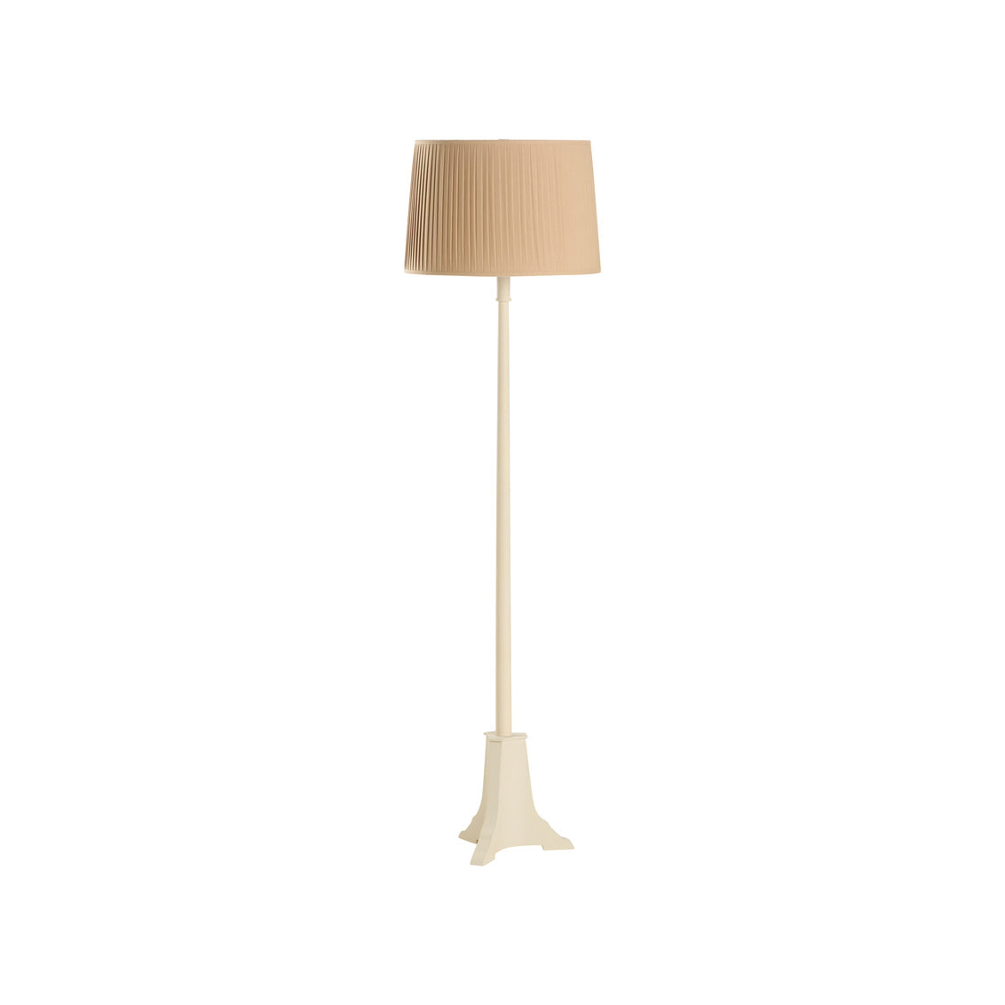 Regency Floor Lamp-Chalk