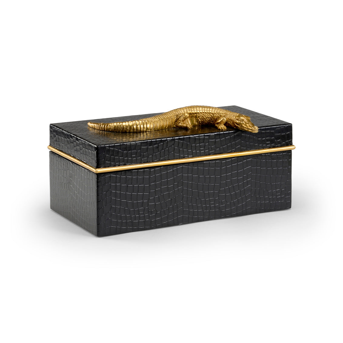 Alligator Box - Black in 8 / Wood - Chelsea House