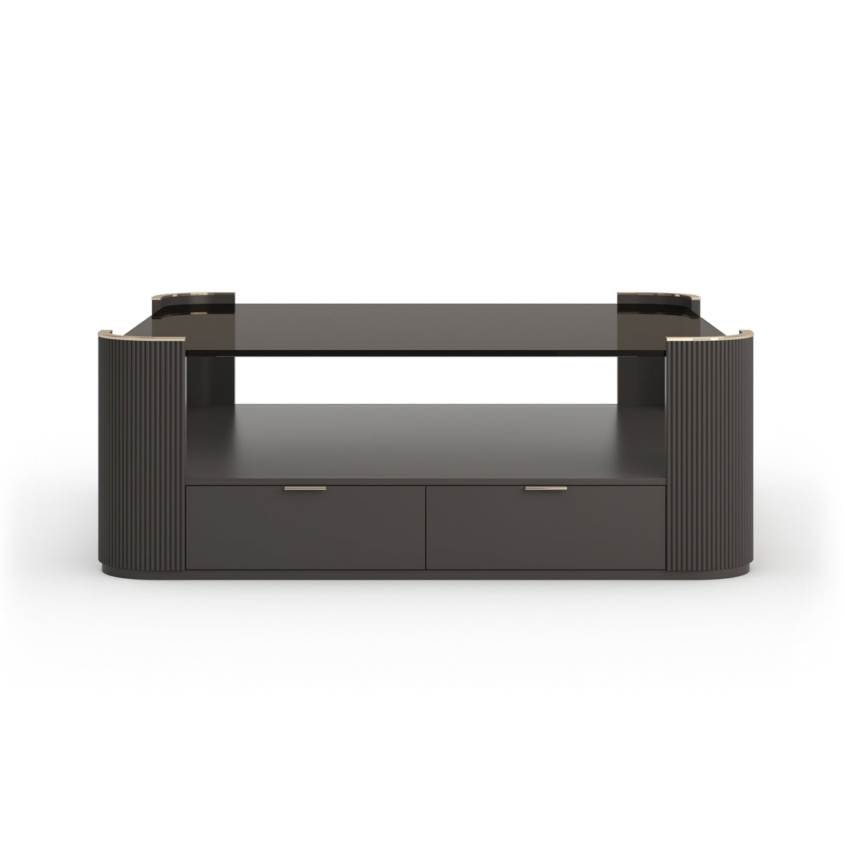 Love Square Cocktail Table-Dark Chocolat