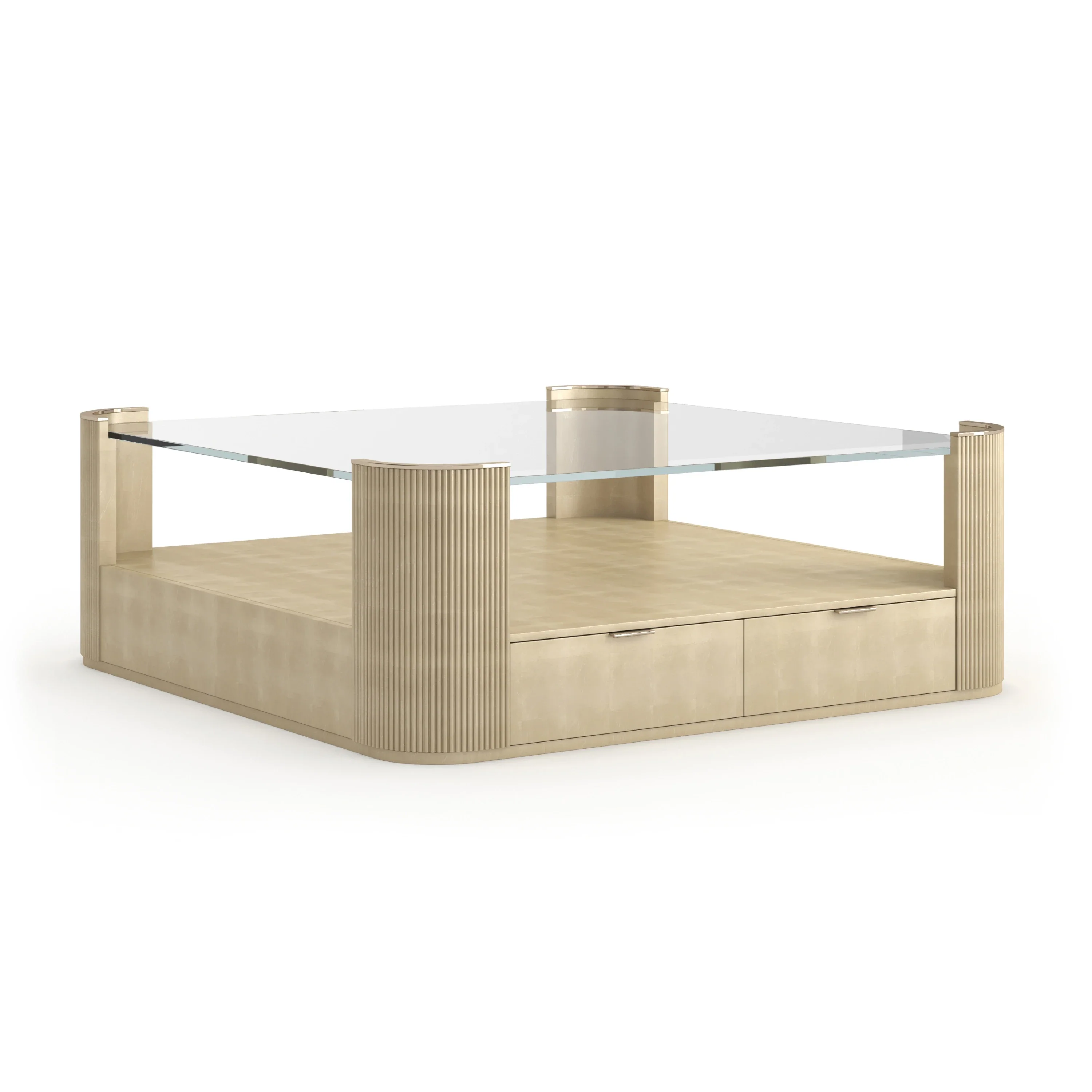 Love Square Cocktail Table - Oracle – Cocktail Tables by Caracole | Sutter & Vale