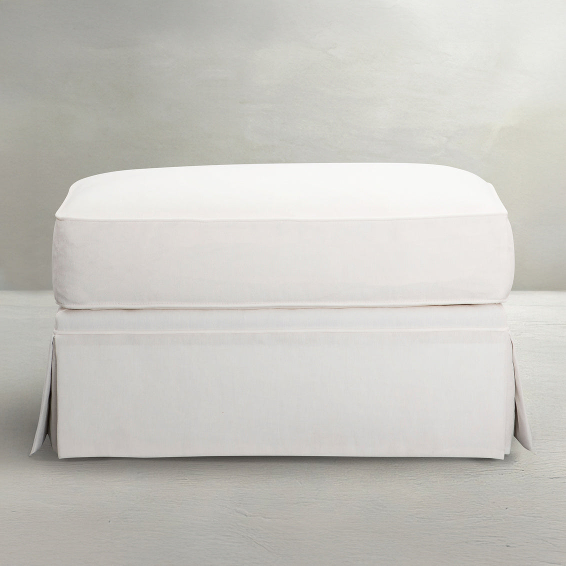 Westley Ottoman - Skirted