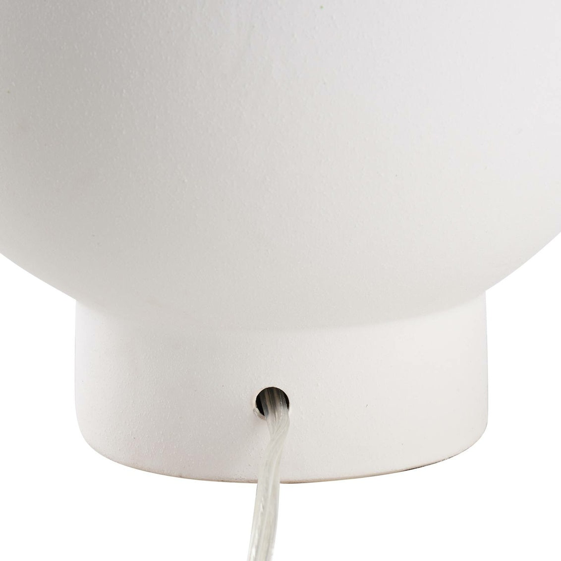 Allegra Table Lamp in Matte White Glaze / Ceramic/Porcelain - Chelsea House